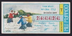 1977 19 EKİM TAM BİLET