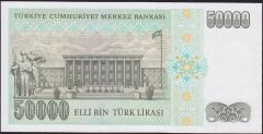 7.Emisyon 2.Tertip 50000 Lira L86 629693 Ççt+