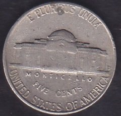 AMERİKA 5 CENT 1958