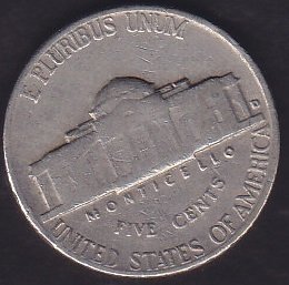 AMERİKA 5 CENT 1956