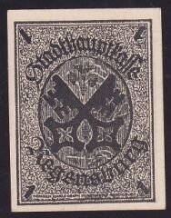 Almanya 1 Pfennig Notgeld 1920 Çil