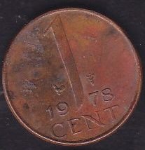 Hollanda 1 Cent 1978