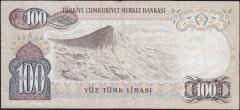 6.Emisyon 3.Tertip 100 Lira J35 909392 Çok Temiz