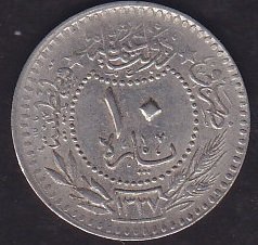 1327 / 5 Reşat 10 Para