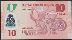 Nijerya 10 Naira 2022 Çil Polimer Pick 39