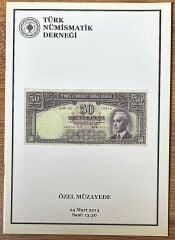 Türk Nümismatik Derneği Müzayede Kataloğu 24 Mart 2013 Az Resimli 16 Sayfa