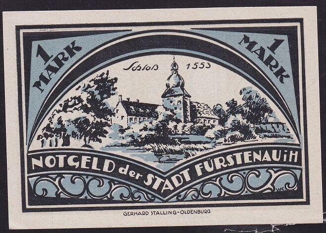 Almanya 1 Mark Notgeld 1921 Çil