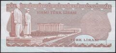 6.Emisyon 2.Tertip 20 Lira E43 181497 Çok Temiz+