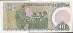 7.Emisyon 1.Tertip 10 Lira B38 259025 Çilaltı Çil