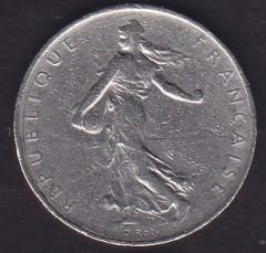 Fransa 1 Frank 1966