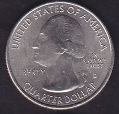 Amerika Çeyrek Dolar 2015 D Hatıra Blue Ridge Parkway