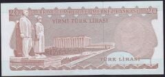 6.Emisyon 2.Tertip 20 Lira E27 0751XX Çilaltı Çil