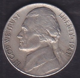 AMERİKA 5 CENT 1941