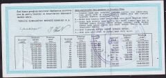 1985 31 Aralık Çeyrek Bilet - Ç Serisi - Filigranlı 10 Lira Kağıdı
