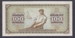 YUGOSLAVYA 100 DİNAR 1946 ÇİLALTI ÇİL