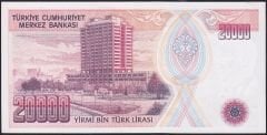 7.Emisyon 1.Tertip 20000 Lira A74 581328 Çilaltı Çil