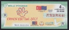 2012 29 OCAK ÇEYREK BİLET