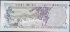 6.EMİSYON 1.TERTİP 5 LİRA F49 463243 ÇİLALTI ÇİL