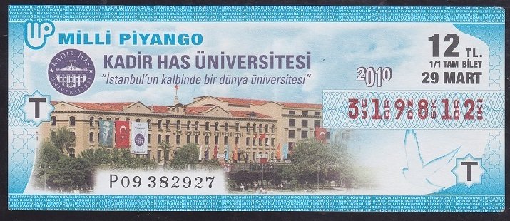 2010 29 MART TAM BİLET