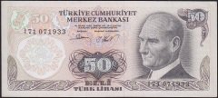 6.Emisyon 2.Tertip 50 Lira I71 071933 Çilaltı Çil