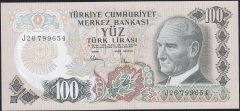 6.Emisyon 3.Tertip 100 Lira J26 799654 Çilaltı Çil