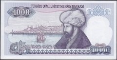 7.Emisyon 1.Tertip 1000 Lira E69 262159 Çil