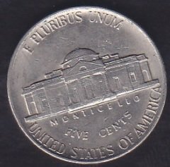 AMERİKA 5 CENT 1983 P eski para değerleri