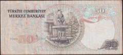 6.Emisyon 2.Tertip 50 Lira I68 662081 Çok Temiz