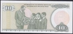 7.EMİSYON 2.TERTİP 10 LİRA D71 806249 ÇİL