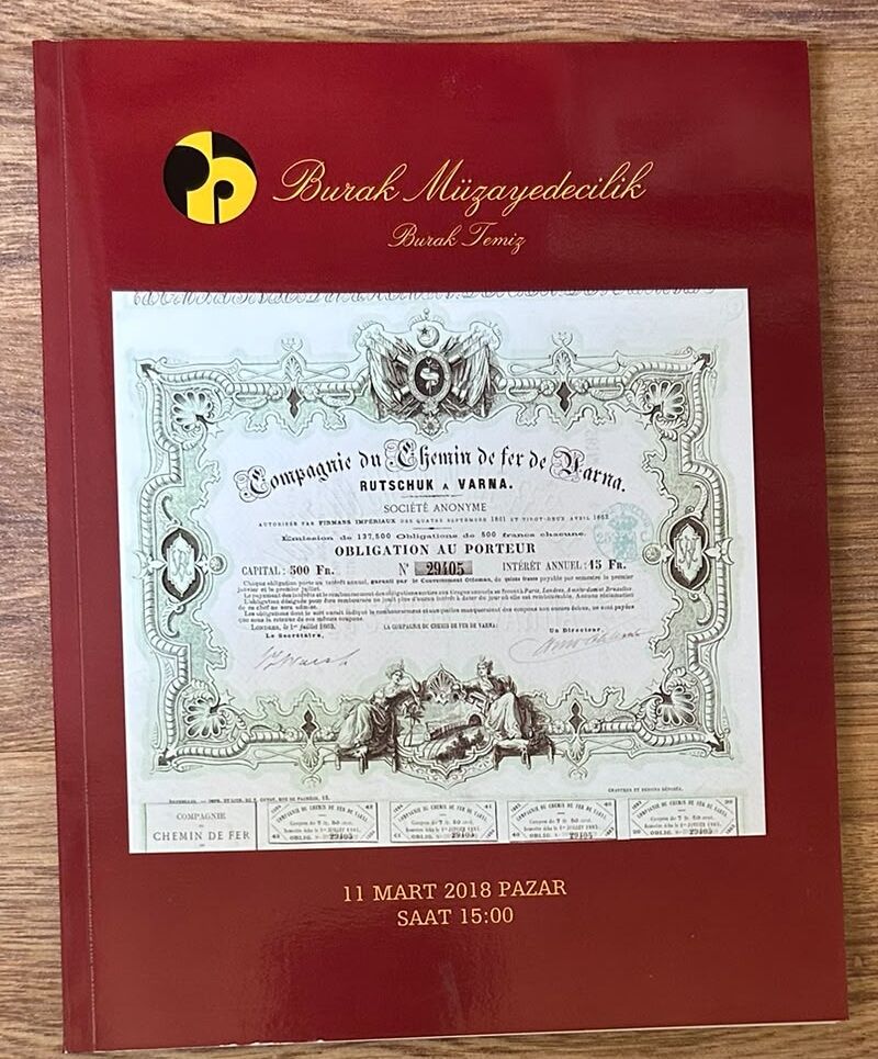 Burak Filateli Müzayede Kataloğu 11 Mart 2018 Resimli 96 Sayfa