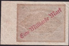 ALMANYA 1 MİLYAR MARK  1923 ÇOK TEMİZ +