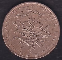 Fransa 10 Frank 1977
