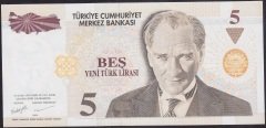 8.Emisyon 5 YTL F35 947398 Çil