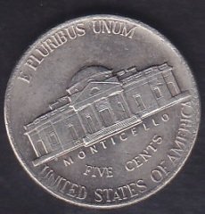 AMERİKA 5 CENT 1993 P eski para fiyatları