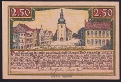 Almanya 2.50 Mark Notgeld 1920 Çil