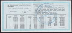 1985 31 Aralık Yarım Bilet - Z Serisi - Filigranlı 10 Lira Kağıdı