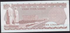 6.Emisyon 2.Tertip 20 Lira D75 226515 Çilaltı