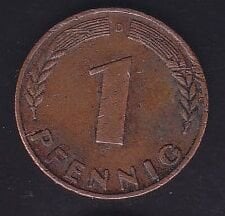Almanya 1 Pfennig 1950 D