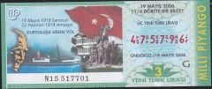 2006 19 Mayıs Çeyrek Bilet - G Serisi