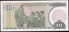 7.Emisyon 1.Tertip 10 Lira B29 296612 Çil