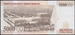 7.Emisyon 5 000 000 Lira E10 553132 Çok Çok Temiz+