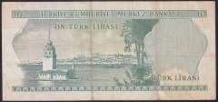 6.EMİSYON 1.TERTİP 10 LİRA B06 109098 ÇOK TEMİZ