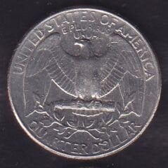 Amerika Çeyrek Dolar 1984 D