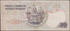 6.Emisyon 2.Tertip 50 Lira I57 646544 Çok Temiz