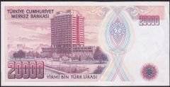 7.Emisyon 1.Tertip 20000 Lira A09 954670 Ççt Çilaltı