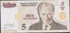 8.Emisyon 5 YTL G78 915896 Çilaltı
