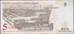 8.Emisyon 5 YTL G78 915896 Çilaltı