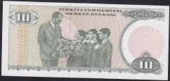 7.EMİSYON 2.TERTİP 10 LİRA D61 036417 ÇİLALTI