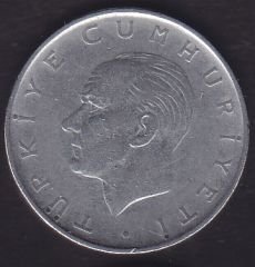 1966 Yılı 1 Lira Düz