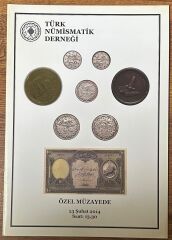 Türk Nümismatik Derneği Müzayede Kataloğu 23 Şubat 2014 Az Resimli 14 Sayfa
